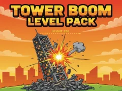 Leikur Tower Boom Level Pakki á netinu Leikur Tower Boom Level Pakki á netinu