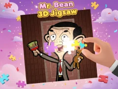 Leikur Mr. Bean 3D Jigsaw á netinu