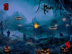 Leikur Flappy Halloween Run á netinu