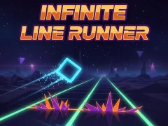 Leikur Infinite Line Runner á netinu