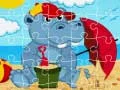 Leikur Hippo Púslar á netinu Leikur Hippo Púslar á netinu