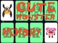 Leikur Sæt Monster Minni á netinu Leikur Sæt Monster Minni á netinu