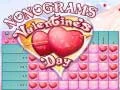 Leikur Nonogram á Valentínusardegi á netinu Leikur Nonogram á Valentínusardegi á netinu