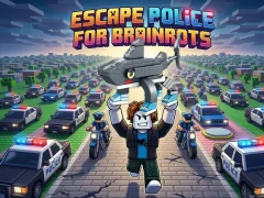 Leikur Escape Police for Brainrots á netinu