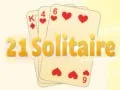 Leikur 21 Solitaire á netinu Leikur 21 Solitaire á netinu