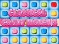 Leikur Klassísk sælgæti Match 3 á netinu
