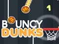 Leikur Bouncy Dunks á netinu