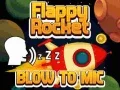 Leikur Flappy Raket með Blás á netinu