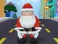 Leikur Santa Borgarhlaup á netinu