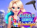 Leikur Neon hárstíll Eliza á netinu
