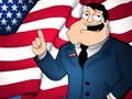 Leikur Ameríska Pabba Puzzla á netinu