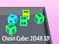 Leikur Keðjukubbur: 2048 3D á netinu