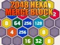 Leikur 2048 Hexa Samruni Bloch á netinu