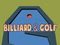 Leikur Billiard og Golf á netinu