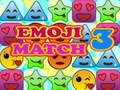 Leikur Emoji Match 3 á netinu