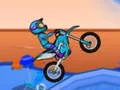 Leikur S óssum. Hún fellur á mótó - Motocross á netinu