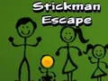 Leikur Stickman Flóttinn á netinu