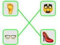 Leikur Emojí Samræmi Púslið á netinu