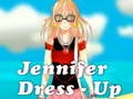 Leikur Jennifer Kjól - Upp á netinu