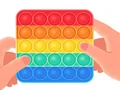 Leikur Pop It Fidget á netinu Leikur Pop It Fidget á netinu
