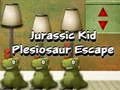 Leikur Jurassic Kid: Flóttinn frá Plesiosaurus á netinu