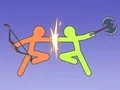 Leikur Super Stickman Duelisti á netinu