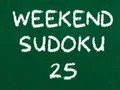Leikur Helgar Sudoku 25 á netinu