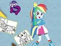 Leikur Equestria Girls Litabók á netinu Leikur Equestria Girls Litabók á netinu