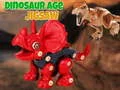 Leikur Dínósauraöld Puzzle á netinu
