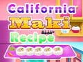 Leikur California Maki uppskrift á netinu