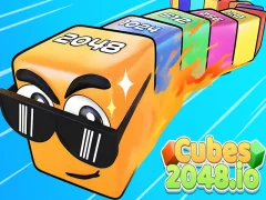 Leikur Teningur 2048. io á netinu