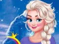 Leikur Elsa: Fryst Stílhreinar Rósir á netinu