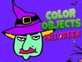 Leikur Litir hlutir Halloween á netinu