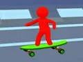 Leikur Skateboard b runner á netinu