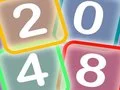 Leikur Neonleikur 2048 á netinu