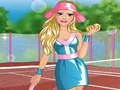 Leikur Barbie tennis kjóll á netinu