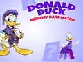 Leikur Donald Duck minni spjald á netinu Leikur Donald Duck minni spjald á netinu
