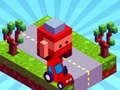 Leikur Blocky Skemmtilegar Vegir á netinu