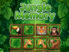 Leikur Jungle Memory á netinu