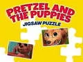 Leikur Pretzel og hvolpar Púsl á netinu