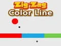 Leikur ZigZag Litir Lína á netinu Leikur ZigZag Litir Lína á netinu