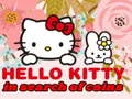 Leikur Halló Kitty í leit að myntum á netinu