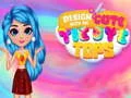 Leikur Hannaðu með mér falleg tie dye efri á netinu