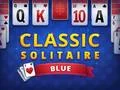 Leikur Klassískt Solitaire Blátt á netinu Leikur Klassískt Solitaire Blátt á netinu