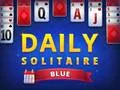 Leikur Daglega Solitaire Blá á netinu