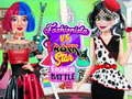 Leikur Fashionista gegn Rockstar: Fashion Bardagi á netinu Leikur Fashionista gegn Rockstar: Fashion Bardagi á netinu
