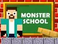 Leikur Herobrine gegn Monster Skóli á netinu