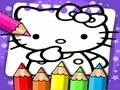 Leikur Hello Kitty Litabók á netinu