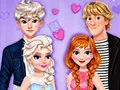 Leikur Annie og Eliza: Tvíundar Rómantísk Kvöld á netinu Leikur Annie og Eliza: Tvíundar Rómantísk Kvöld á netinu