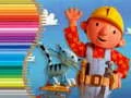 Leikur Litabók fyrir Bob byggingamann á netinu